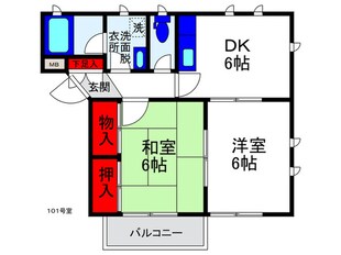 チェリ－コ－トの物件間取画像